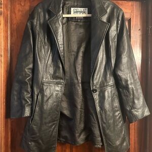 Pelle Studio Black Leather Vintage Jacket